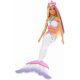 Păpușă Barbie Crayola Sirenă colorabilă GCG67 Dreamtopia Mattel