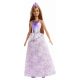 Păpușă Barbie Dreamtopia prințesă cu păr brunet FXT15 Mattel