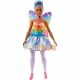 Păpușă Barbie Dreamtopia zâna cu aripioare - păr albastru FJC87 Mattel