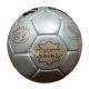 Rosco Sport Minge fotbal Silver din piele naturală mărimea 5 argintie