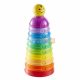 Fisher-Price Jucărie Piramida cupelor colorate W4472 jucărie educativă