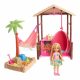 Păpușă Barbie Chelsea Vacanță Tropicală - Tiki Hut FWV24 Mattel