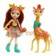 Enchantimals Set de joacă Gillian Giraffe și Pawl FKY74 Mattel