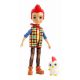 Enchantimals Păpușă Redward Rooster și figurina Cluck GJX39 Mattel