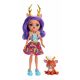 Enchantimals Păpușă Danessa Deer și figurina Sprint FXM75 Mattel