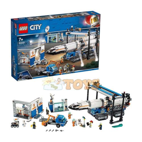 LEGO® City Space Port Asamblare și transport de rachetă 60229