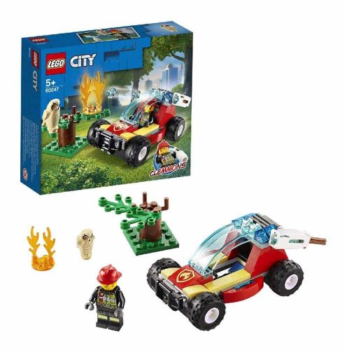 LEGO® City Fire - Incendiu de pădure 60247 - 84 piese