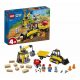 LEGO® City Great Vehicles Buldozer pentru construcții 60252 - 126 buc