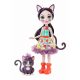 Enchantimals Păpușă Ciesta Cat și figurina Climber GJX40 Mattel