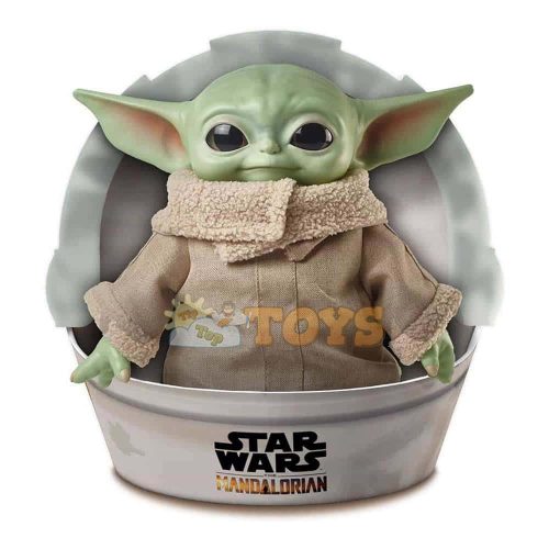 Star Wars Baby Yoda figurină pluș 28cm Mandalorian GWD85 Mattel