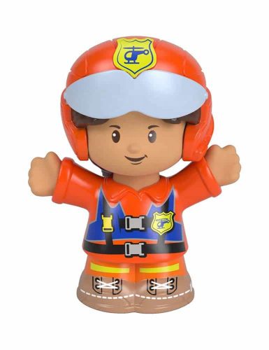 Fisher-Price Figurină Little People păpușă Luis pilotul 8cm FGX52 Mattel