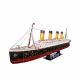 Puzzle 3D Titanic cu instalație LED Cubic Fun 3D FL521 - 266 piese