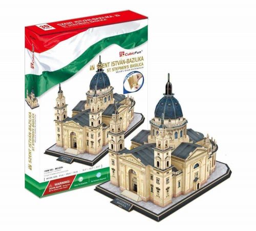 Puzzle 3D Basilica Sfântul Ștefan Budapesta Cubic Fun 3D - 152 piese