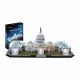 Puzzle 3D The Capitol Hill USA cu LED Cubic Fun 3D 205119 150 piese