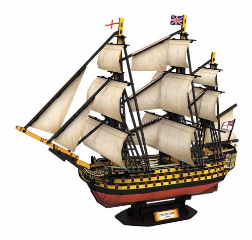 Puzzle 3D Corabia HMS Victory Cubic Fun 3D - 189 piese T4019H