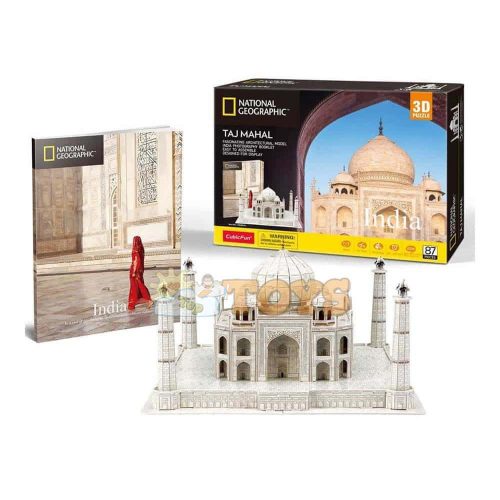 Puzzle 3D National Geographic Taj Mahal India DS0981 - 87 piese