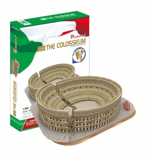 Puzzle 3D The Colosseum din Roma Italia Cubic Fun 3D - 131 piese