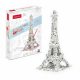 Puzzle 3D Colouring Turnul Eiffel de colorat - P698 - 39 piese