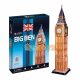 Puzzle 3D Big Ben din Londra Cubic Fun 3D - 47 piese