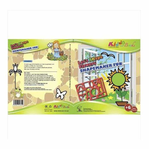 Carte de colorat pentru copii Kiddo Books Modelare distractivă 543829