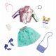 Barbie Set îmbrăcăminte păpușă Princess Adventure cu cățel GML65