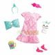 Barbie Set îmbrăcăminte păpușă Princess Adventure cu iepuraș GML66