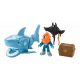 imaginext Set de joacă Cufăr cu comori rechin scafandru GKG79 Mattel