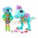 Cave Club Păpușă Rockelle cu T-Rex GTL69 Set de joacă Mattel