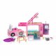 Barbie Set de joacă Rulota de vis 3 în 1 cu 60 accesorii GHL93 Mattel