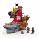 imaginext Navă pirat Shark Bite Pirate Ship DHH61 cu figurine Mattel