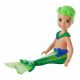 Păpușă Barbie Dreamtopia Ken verde sirenă Merboy GJJ91 Mattel