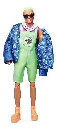 Păpușă Barbie Signature BMR1959 Ken cu păr verde colecție GHT96