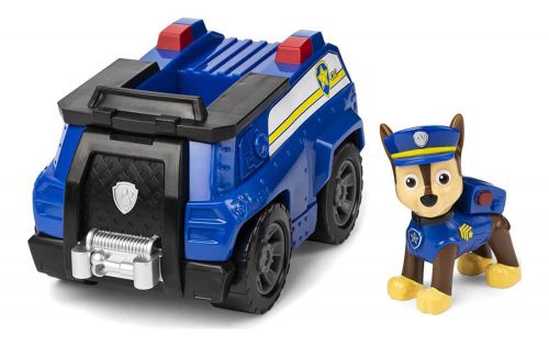 PAW Patrol Set figurină cu vehicul Patrula Cățelușilor Chase Patrol Cruiser