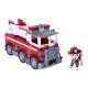 PAW Patrol Set figurină cu vehicul Patrula Cățelușilor Marshall Ultimate