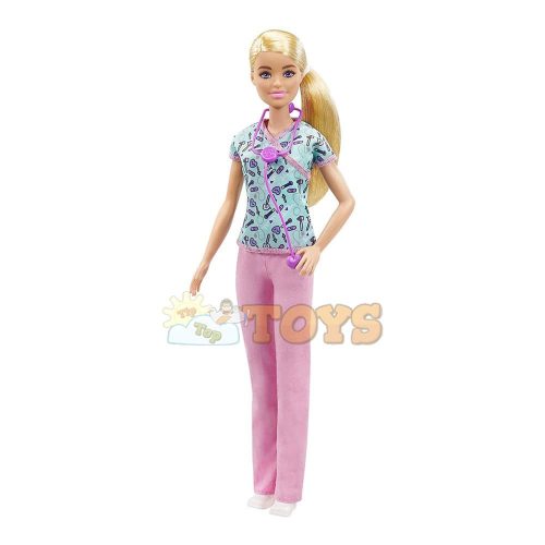 Păpușă Barbie Carieră Asistentă medicală GTW39 Careers Mattel