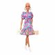 Păpușă Barbie Fashionistas Chel în rochie cu flori GYB03 - #150