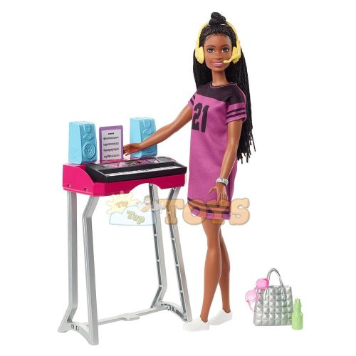 Păpușă Barbie Big City Dream Malibu Studio cu accesorii GYG40