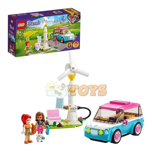 LEGO® Friends Mașina electrică a Oliviei 41443 - 183 piese