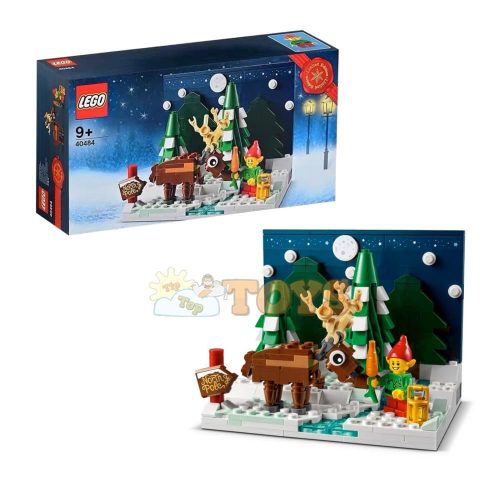 LEGO® Classic Curtea lui Mos Craciun 40484 - 317 piese