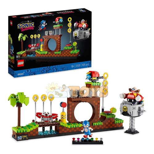 LEGO® IDEAS Ariciul Sonic Zona Green Hill 21331 - 1125 piese