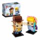 LEGO® Brick Headz Woody și Bo Peep 40553 - 296 piese