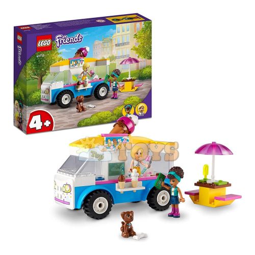 LEGO® Friends Furgoneta cu înghețată 41715 - 84 piese