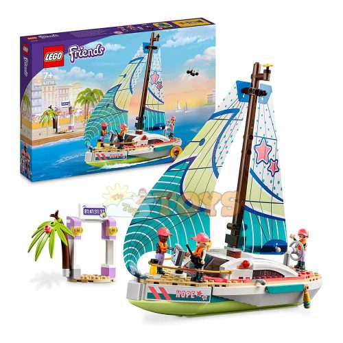 LEGO® Friends Aventura lui Stephanie pe apă 41716 - 304 piese