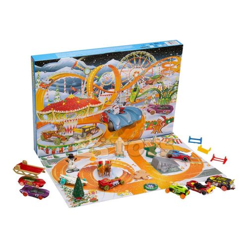 Hot Wheels Calendar de Crăciun 2022 HCW15 Calendar Advent