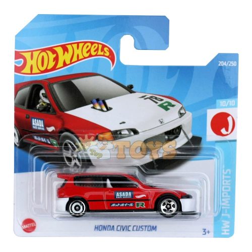 Hot Wheels Mașinuță metalică Honda Civic Custom HCX78 Mattel