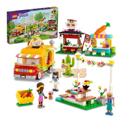 LEGO® Friends Piața de alimente 41701 - 592 piese