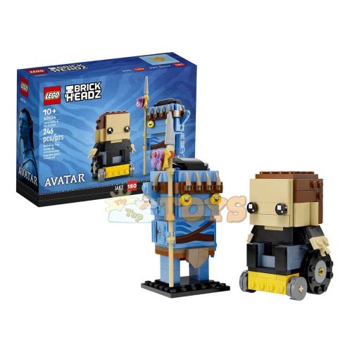 LEGO® Brick Headz Jake Sully și avatarul său 40554 - 246 piese