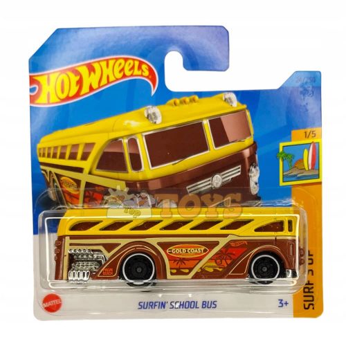 Hot Wheels Mașinuță metalică Surfin School Bus HKJ32 Surf Sup