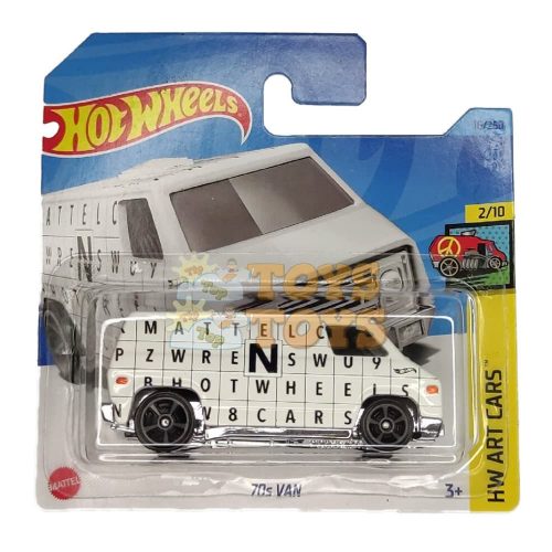 Hot Wheels Mașinuță metalică 70s VAN HKH46 HW Art Cars Mattel