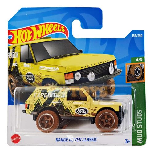 Hot Wheels Mașinuță metalică Range Rover Classic HCX52 Mattel